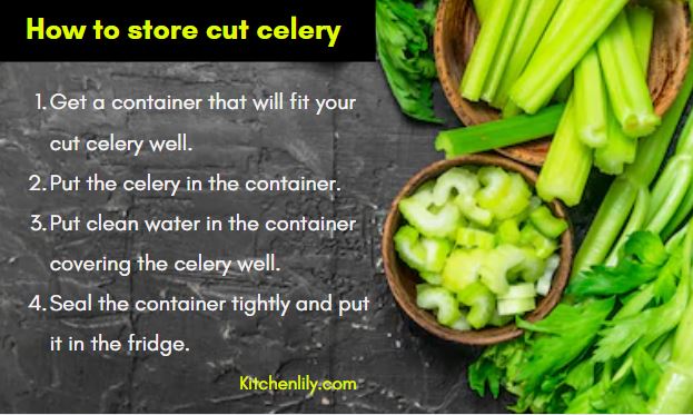 How to store celery keep it fresh for long